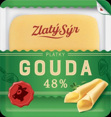 GOUDA 48% SLICES 100G