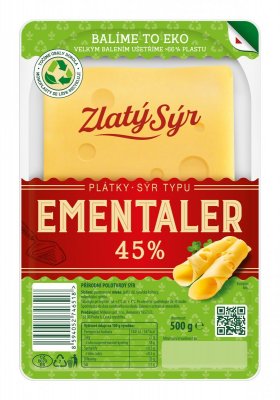 EMENTALER TYPE CHEESE SLICES 500G